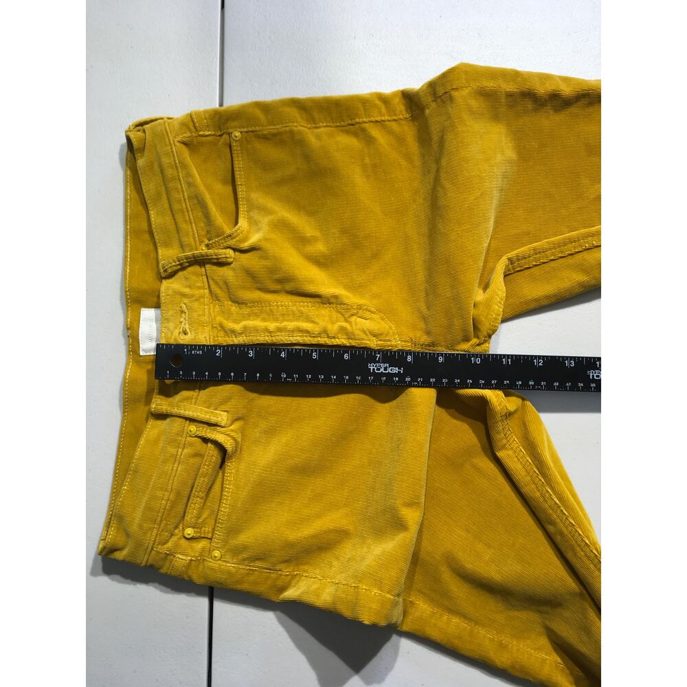 Mother Mustard Yellow Jeans Size 28 - Retro, Streetwear, Statement - Picture 7 of 9